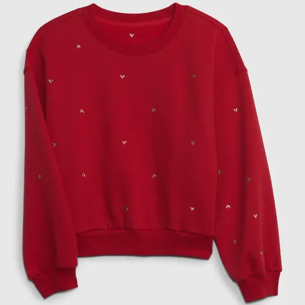 GAP Dětská vzorovaná mikina - Holky