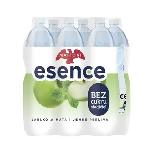 Mattoni Esence jablko máta bez cukru 6x1,5 l