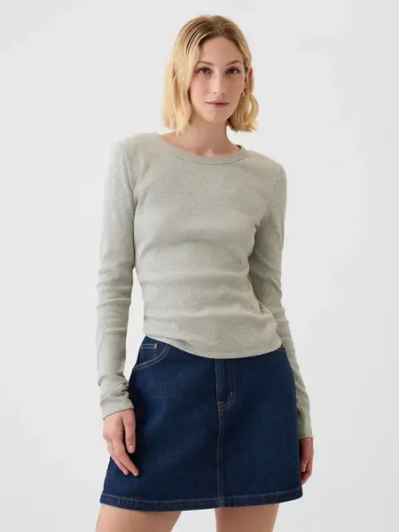 GAP Žebrované tričko - Dámské