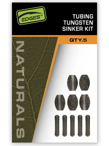 Fox zátěž edges tubing tungsten sinker kit 5 ks