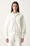 MM by Max Mara rozepínací mikina dámská s bavlnou MMLVOLUME