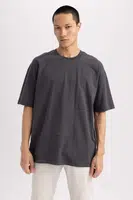 DEFACTO Oversize Fit tričko s kulatým výstřihem