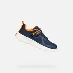 Tmavomodré chlapčenské barefoot tenisky Geox Foot-run