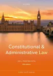 Constitutional and Administrative Law - Neil Parpworth