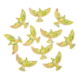 10Pcs Transparent Resin Cabochons