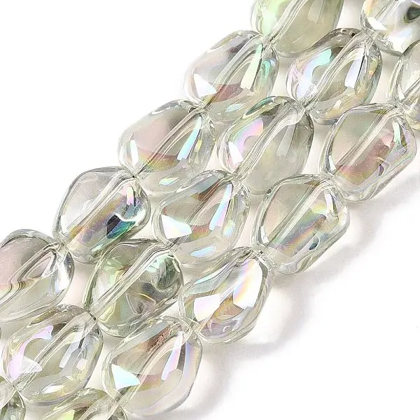 Electroplate Glass Beads Strands