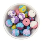 Polymer Clay Rhinestone Beads