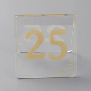 Acrylic Table Number Sign