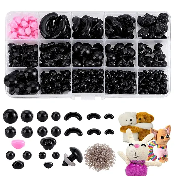 DIY Doll Eyes and Nose Making Sets