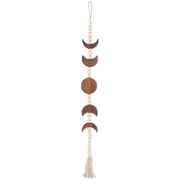 Wooden Moon Phases Wall Hanging Ornaments