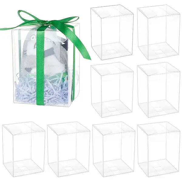 Foldable PET Plastic Packaging Boxes