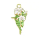 Alloy Enamel Pendants