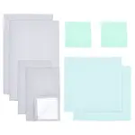 8Pcs 4 Style Silver Polishing Cloth