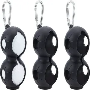 3Pcs 8-shape Silicone Silicon Golf Ball Cover