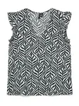VERO MODA Blúzka 'VMJosie'  svetlobéžová / čierna
