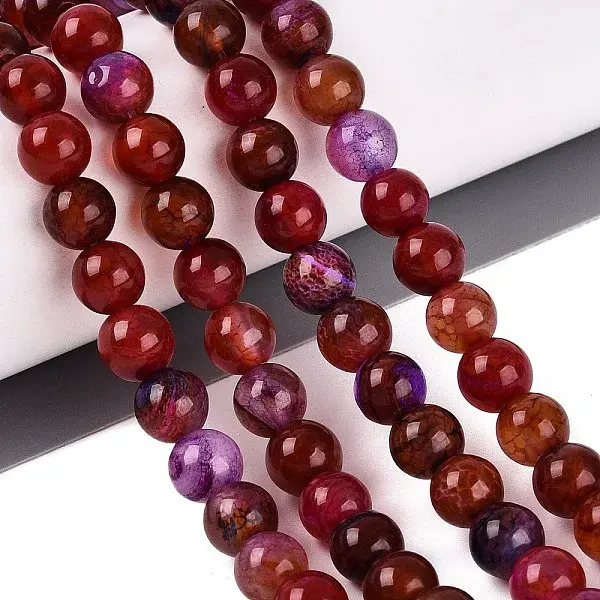 Natural Agate Beads Strands