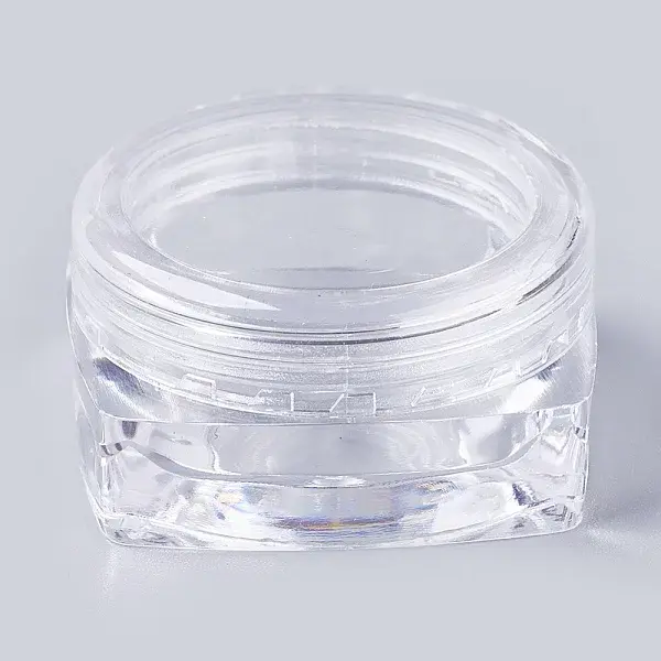 3G PS Plastic Empty Portable Facial Cream Jar