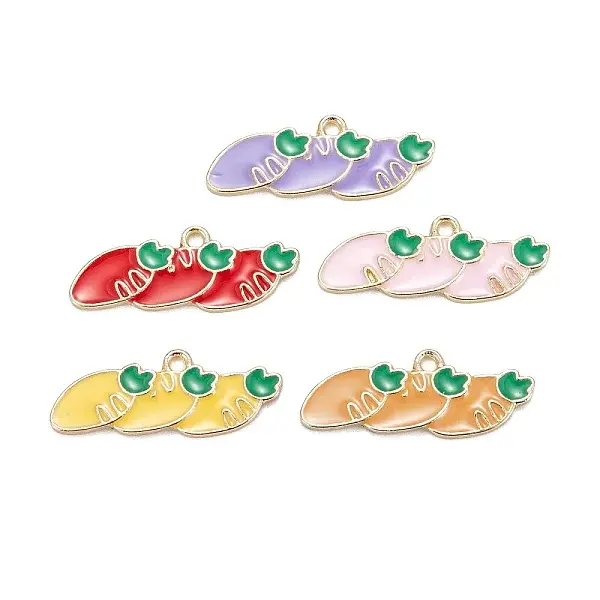 Alloy Enamel Pendants