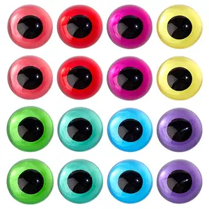 32Pcs 8 Colors Glass Craft Doll Eye