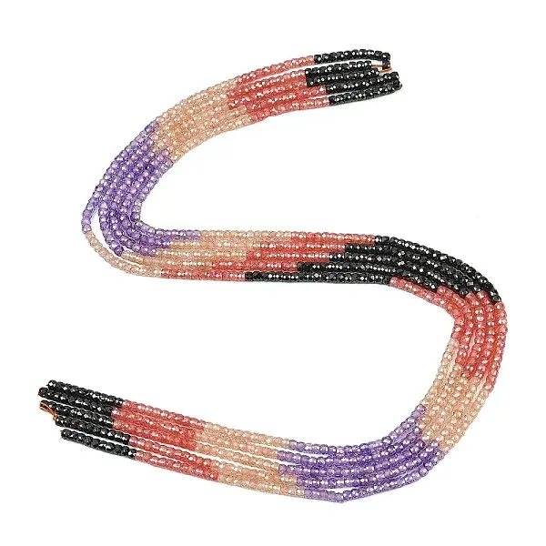Cubic Zirconia Beads Strands