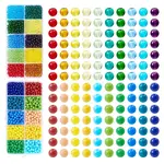 1990Pcs 20 Styles Transparent & Opaque Colours Glass Seed Beads