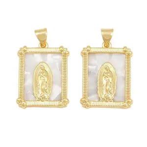 Brass Shell Pendants