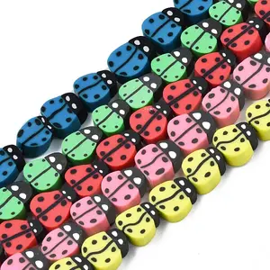 Handmade Polymer Clay Bead Strands