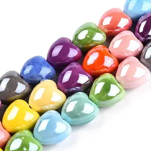 Handmade Porcelain Bead Strands
