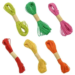 6 Colors Jute Cord
