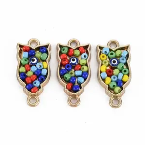 Alloy Enamel Links Connectors