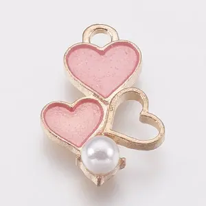 Zinc Alloy Enamel Pendants