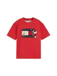 TOMMY HILFIGER Tričko  ohnivo červená