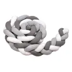 T-tomi Pletený mantinel 360 cm White + Grey + Anthracite