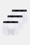 Armani Exchange přiléhavé boxerky pánské s bavlnou 3-pack