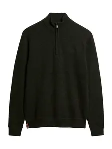 Superdry & Co Sveter 'Essential'  tmavozelená
