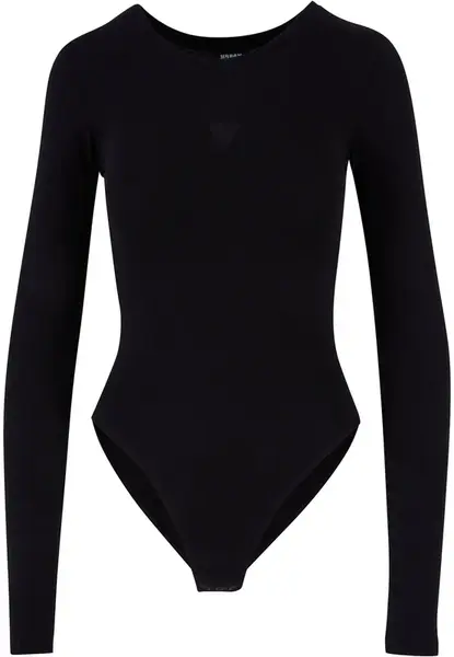 Urban Classics Košeľové body  čierna
