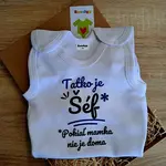 Boodyy Dupačky Tatko je šéf 56 (0-2 mesiace)
