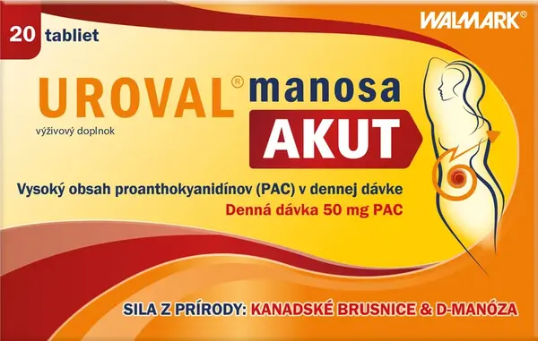 WALMARK UROVAL manosa AKUT