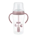 NUK flaša na uč. Perfect Match slamka BEAR 260 ml