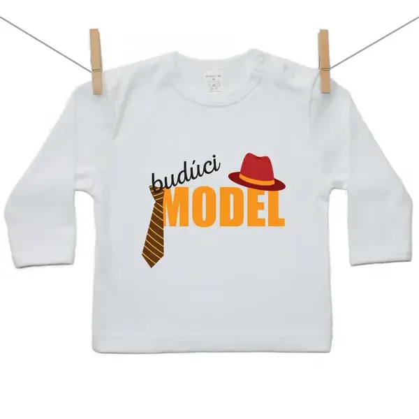 Boodyy Tričko s dlhým rukávom Budúci model 104 (3-4 roky)