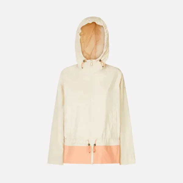 Krémová dámská parka Geox Bulmya - Dámské