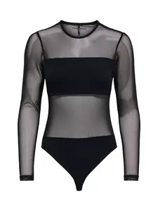 ONLY Košeľové body 'ONLMEL'  čierna