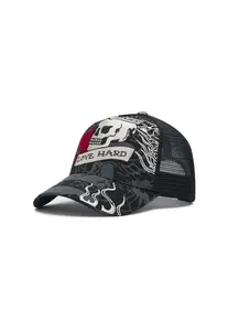 Ed Hardy Čiapka  červená / čierna / biela