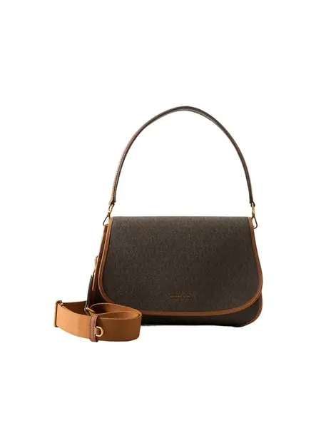 MICHAEL Michael Kors Kabelka  hnedá / pueblo / tmavohnedá