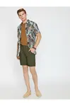 Koton Men's Pocket Detailed Slim Fit Shorts