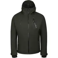 ALPINE PRO KEWER Pánská lyžařská bunda, khaki, velikost