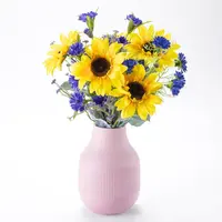 Kytice SLUNEČNICE, CHRPA 65 cm, 8 stonků