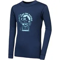 Sensor MERINO DF PLANET Detské funkčné tričko, tmavo modrá, veľkosť