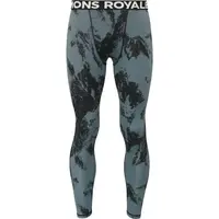 MONS ROYALE CASCADE Pánské funkční spodky, tmavě šedá, velikost