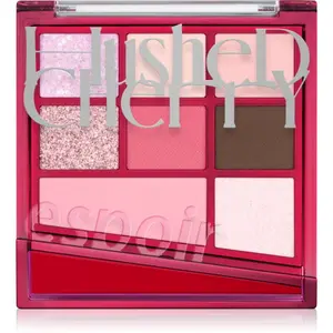 espoir Real Eye Palette All New paletka očních stínů pro dokonalý vzhled odstín Hushed Cherry 94 g